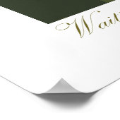 乗車を待っている ポスター (角)