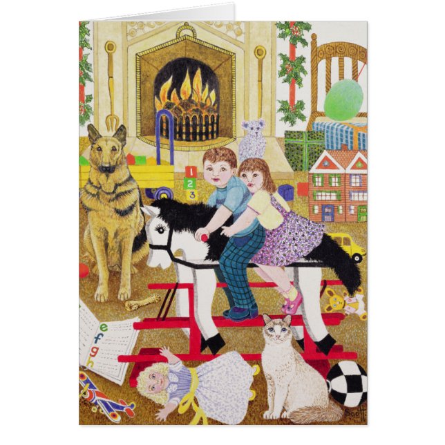 乗車雄ん鶏馬 (正面)