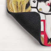 乗車雄ん鶏馬 マウスパッド (コーナー)