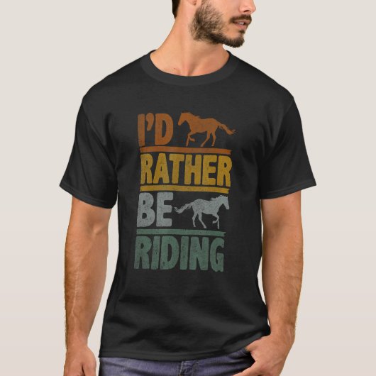乗馬がいいな 馬術 コスチューム Tシャツ (正面)