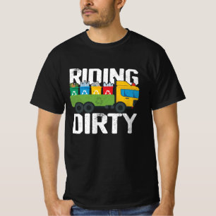 乗馬ごみ日ごみトラックのリサイクルCos Tシャツ