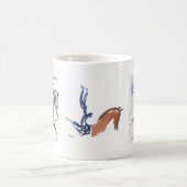 乗馬のジャンパーのためのマグ コーヒーマグカップ (中央)