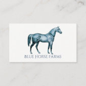 乗馬のレッスン 名刺 (正面)