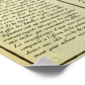 乗馬の地図 ポスター (角)