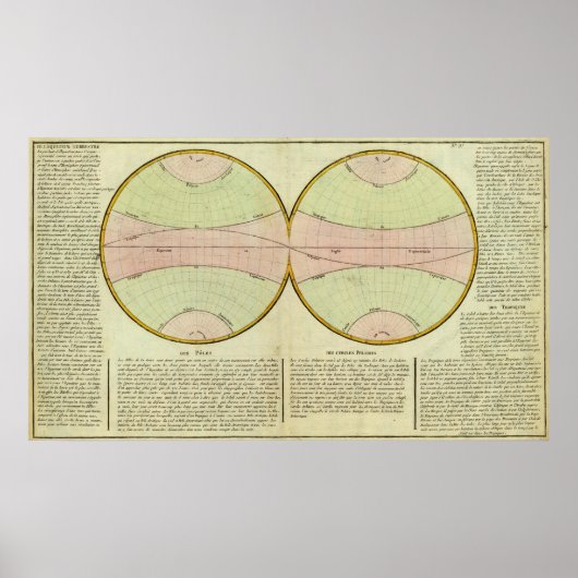 乗馬の地図 ポスター (正面)