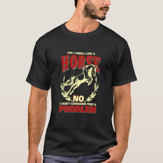 乗馬の女性のために Tシャツ (正面)