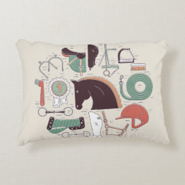 乗馬の必要の装飾用クッション アクセントクッション