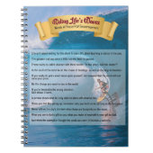 乗馬の生命の波-サポート及び勇気付けられる ノートブック (正面)