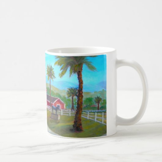 乗馬の納屋 コーヒーマグカップ (右)