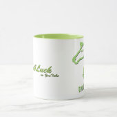 乗馬の虹のマグ-エヴァはこれを作りました マグカップ (中央)