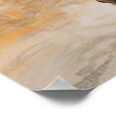 乗馬の馬術カンバスプリント ポスター (角)