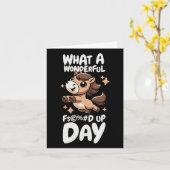 乗馬の馬 – ライダーは日を追い上げた カード (黄色い花)