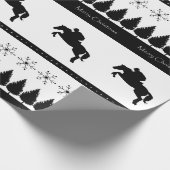 乗馬のEventer ラッピングペーパー (角)