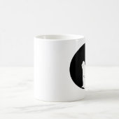 乗馬のYingヤン コーヒーマグカップ (中央)