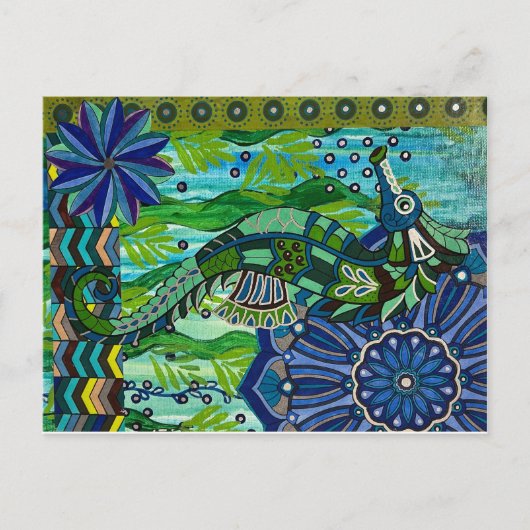 乗馬はがき ポストカード (正面)