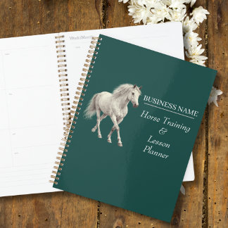 乗馬インストラクターとトレーナー向けの馬プランナー プランナー手帳