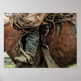 乗馬ウェスタンロデオカウボーイ ポスター