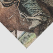 乗馬ウェスタンロデオカウボーイ 薄葉紙 (詳細)