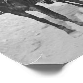 乗馬カップル ポスター (角)