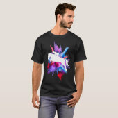乗馬カラーブラスト Tシャツ (正面フル)