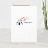 乗馬ガールパフォーマンスおめでとう カード (裏面)