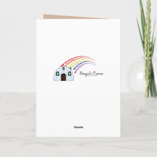 乗馬ガールパフォーマンスおめでとう カード (裏面)