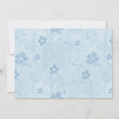 乗馬サプライズ40歳誕生日パーティー 招待状 (裏面)