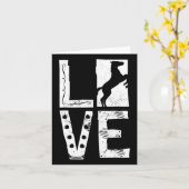 乗馬シャツ – 馬主 カード (黄色い花)