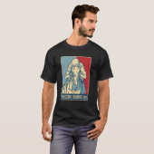 乗馬ジョッキー持久馬術ギフト Tシャツ (正面フル)