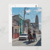 乗馬タクシー ポストカード (正面/裏面)