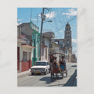 乗馬タクシー ポストカード