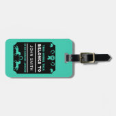 乗馬タックオーナー ラゲッジタグ (正面横)