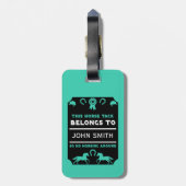 乗馬タックオーナー ラゲッジタグ (裏面縦)