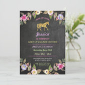 乗馬パーティーの招待ポニーチョークの招待状 招待状 (スタンド正面)