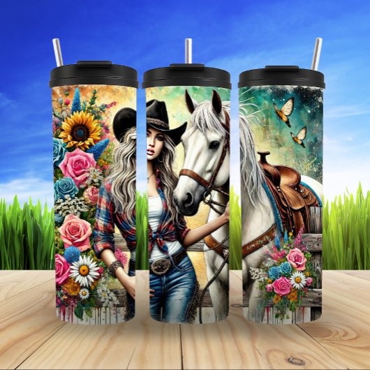 乗馬フリー秋 タンブラー