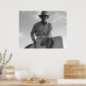 乗馬ボス- 1937。 ポスター (キッチン)