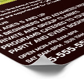 乗馬ポートレート、乗馬インストラクター、アカデミー ポスター (角)