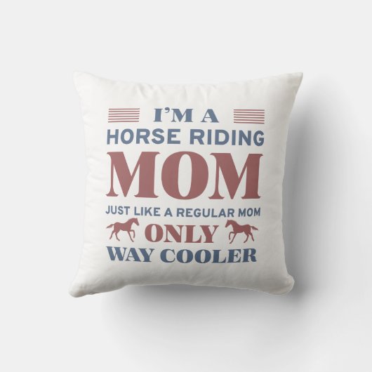 乗馬ママ クッション (裏面)
