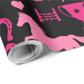 乗馬ラッピング紙 ラッピングペーパー (ロールコーナー)