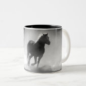 乗馬ランニング ツートーンマグカップ (正面右)