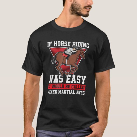 乗馬乗馬 Tシャツ (正面)