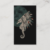 乗馬先住民夜 名刺 (正面)