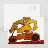 乗馬制御 ポストカード (正面/裏面)