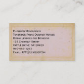 乗馬場乗馬名刺 名刺 (裏面)