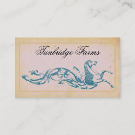 乗馬場乗馬名刺 名刺