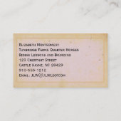 乗馬場乗馬名刺 名刺 (裏面)