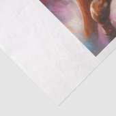 乗馬女性のカーボーイ 薄葉紙 (詳細)