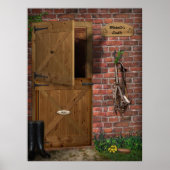 乗馬好き/ライダー向けのポスター ポスター (正面)