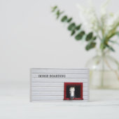 乗馬家畜馬小屋 名刺 (スタンド正面)