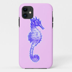 乗馬愛好家のための海馬アート iPhone 11 ケース